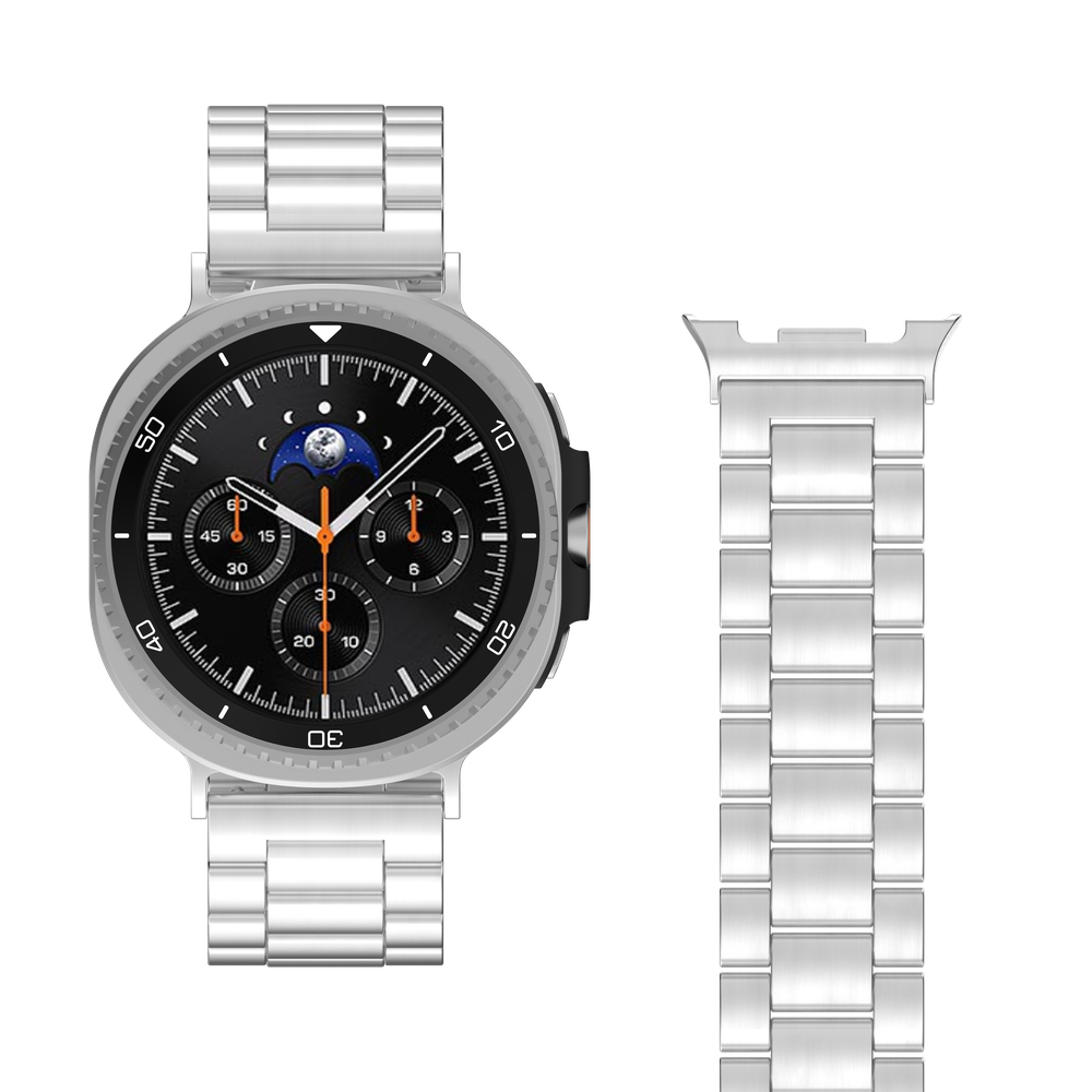 PrimeSteel Strap - Galaxy Watch8 / Watch8 Classic - Zilver