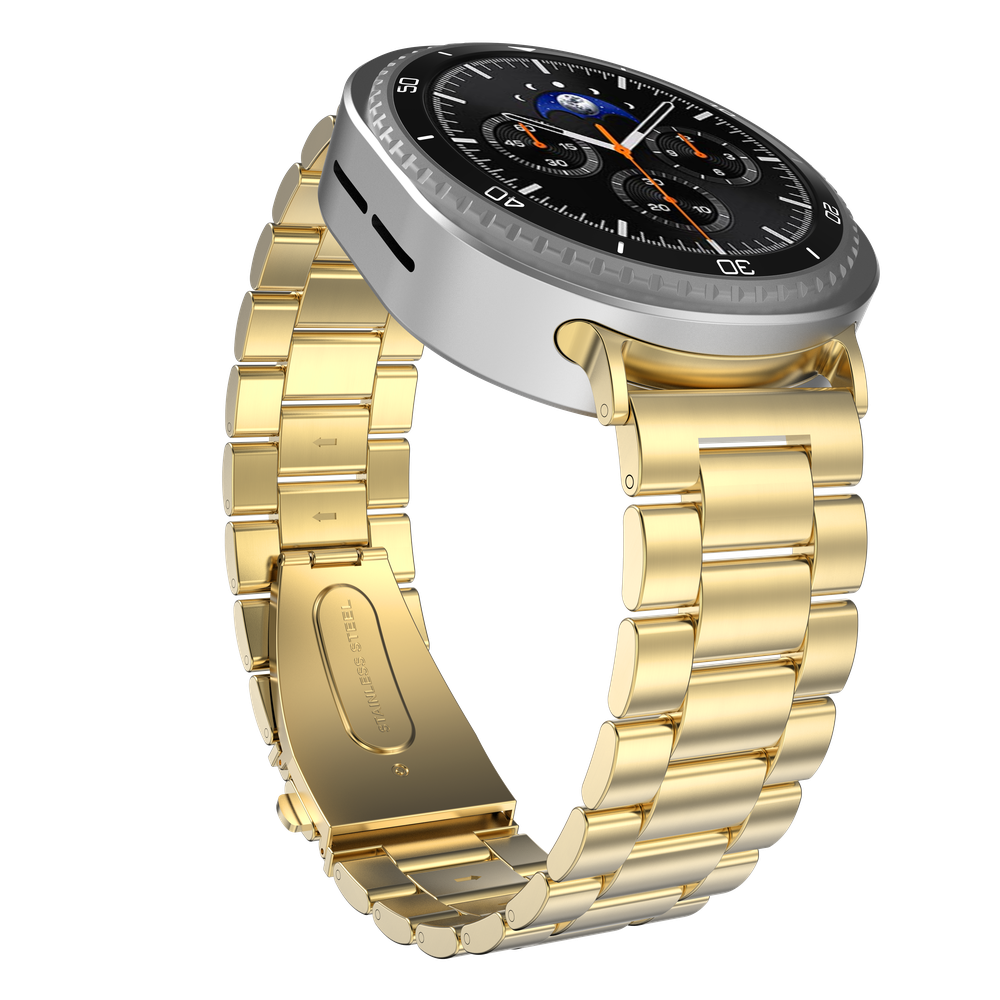 PrimeSteel Strap - Galaxy Watch8 / Watch8 Classic - Goud