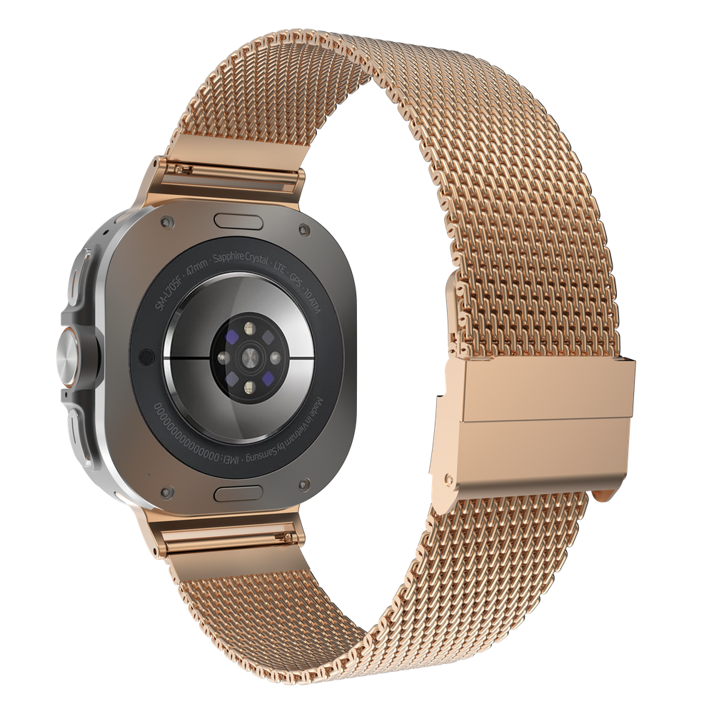SilkSteel Strap - Samsung Galaxy Watch Ultra - Rose Goud