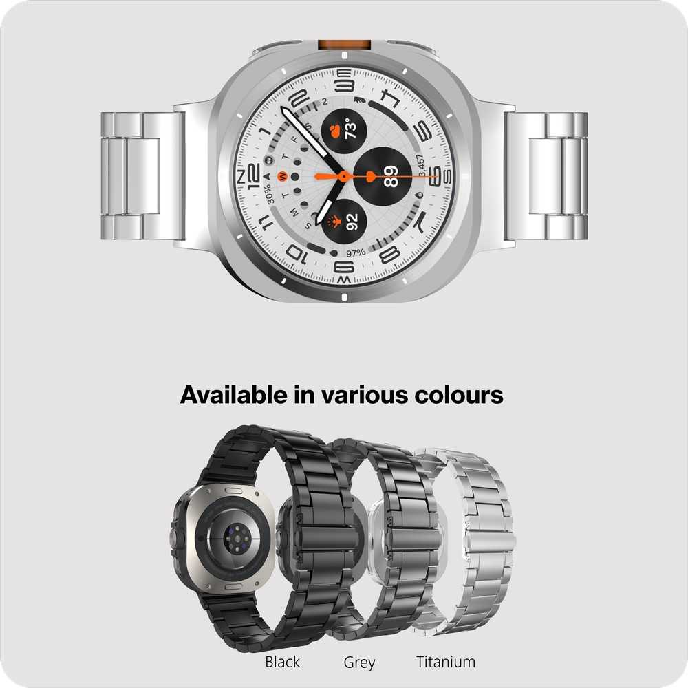 Titan Strap - Samsung Galaxy Watch Ultra - Titanium