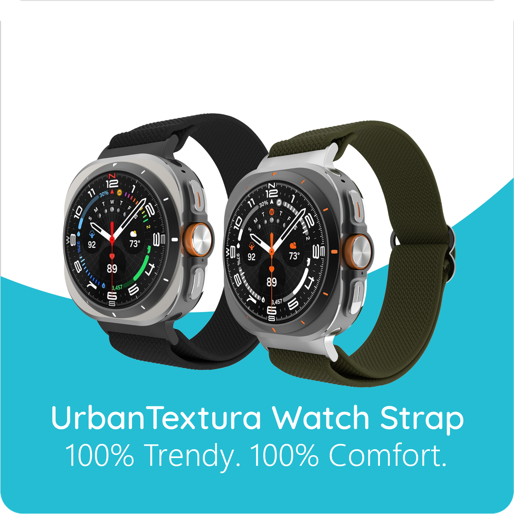 Urban Textura Strap - Samsung Galaxy Watch Ultra - Zwart