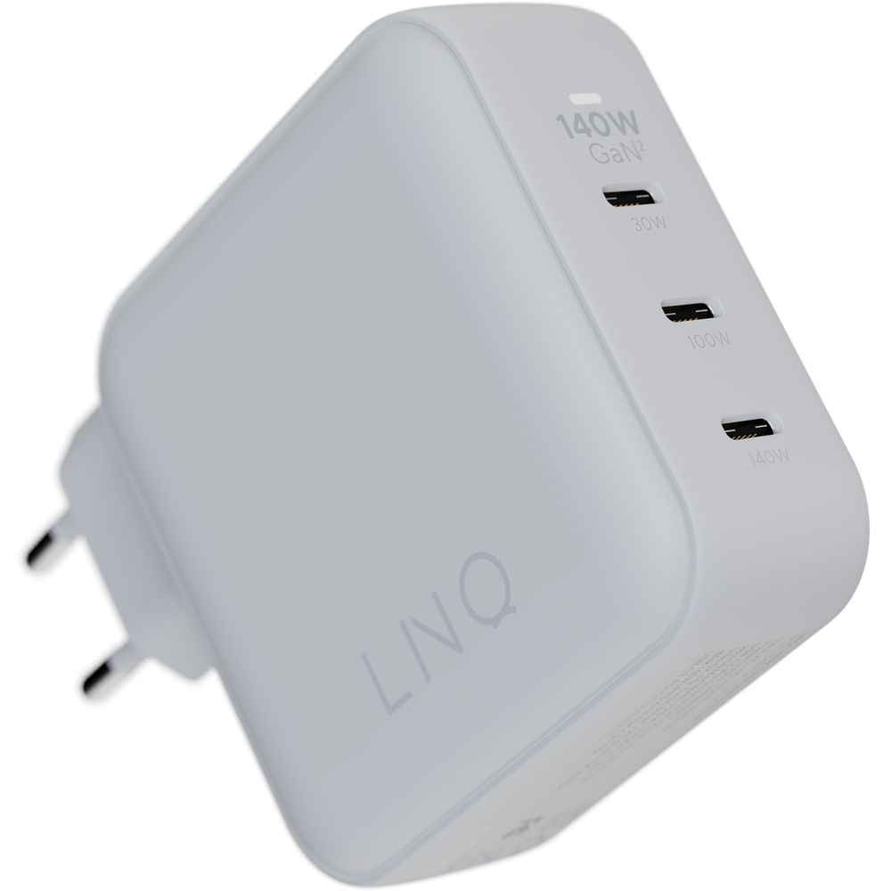 LINQ Connects GaN-Ultra Wall Charger 140W