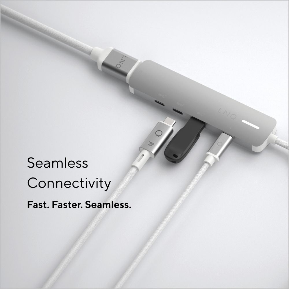 LINQ 5in1 Pro USB-C 10Gbps Multiport Hub with 4K HDMI