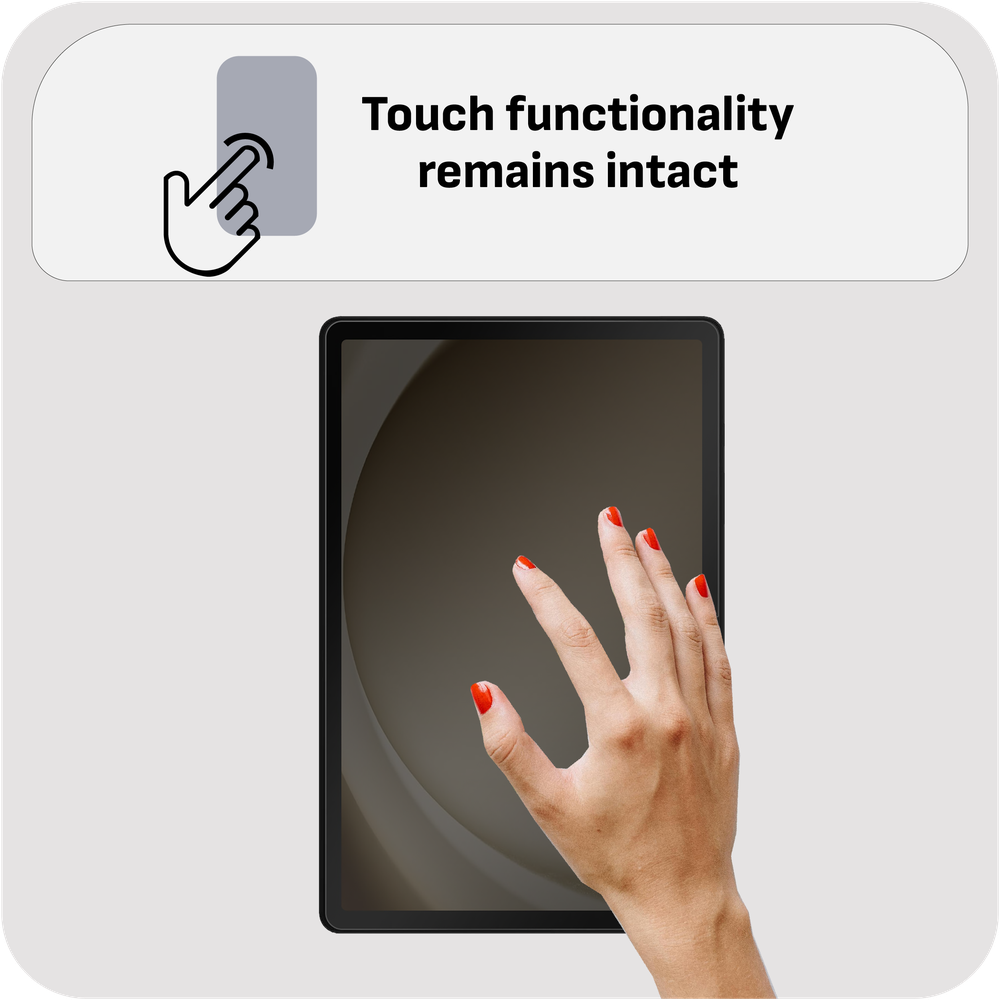 Samsung Galaxy Tab A9 Plus / Tab A11 Plus Privacy Tempered Glass - Screenprotector