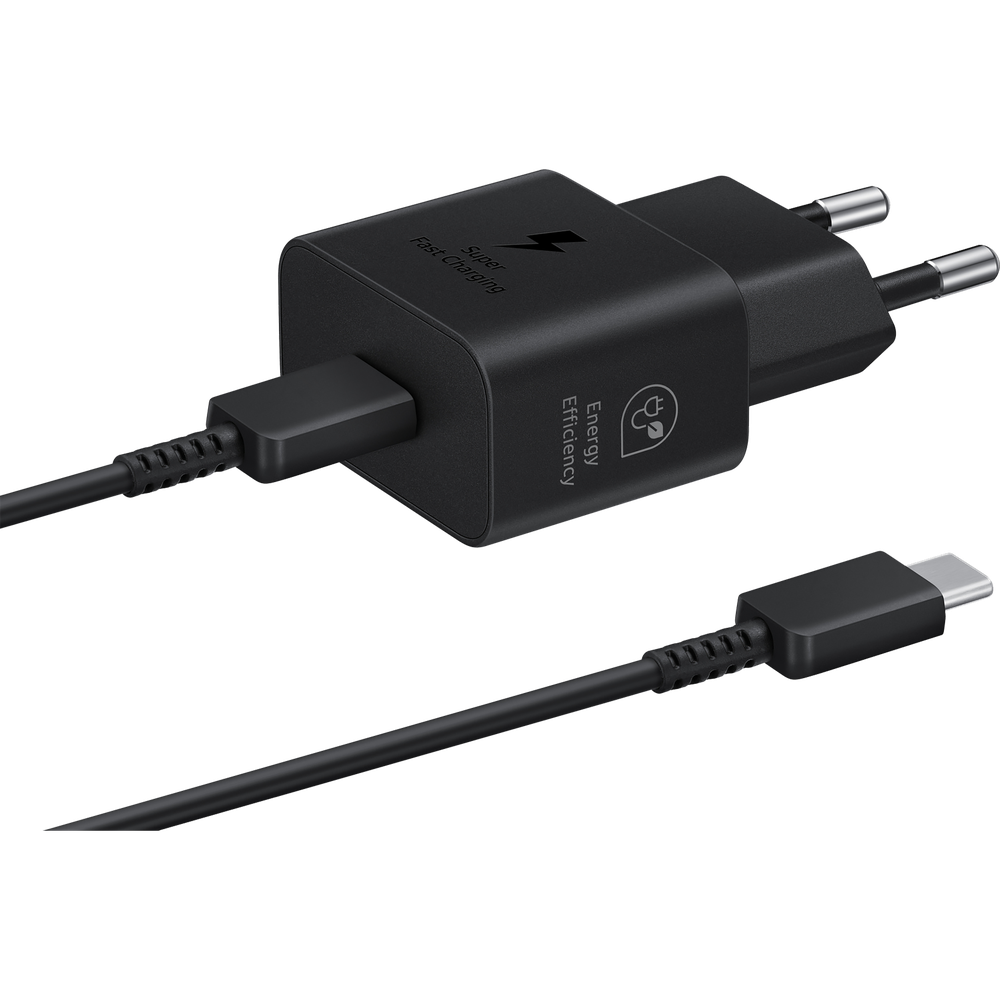 Samsung 25W USB-C Adapter - Zwart - EP-T2510XBEGEU