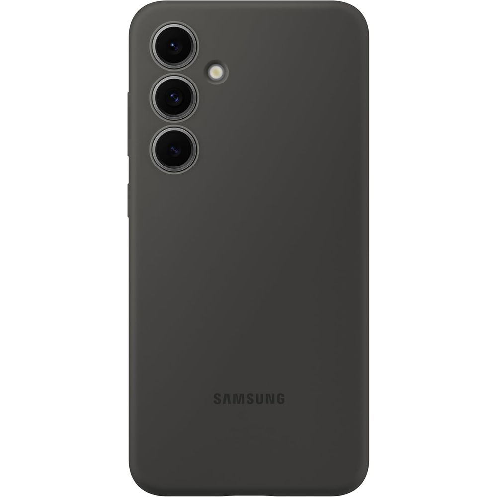 Samsung Galaxy S24 FE Siliconen Hoesje - Zwart