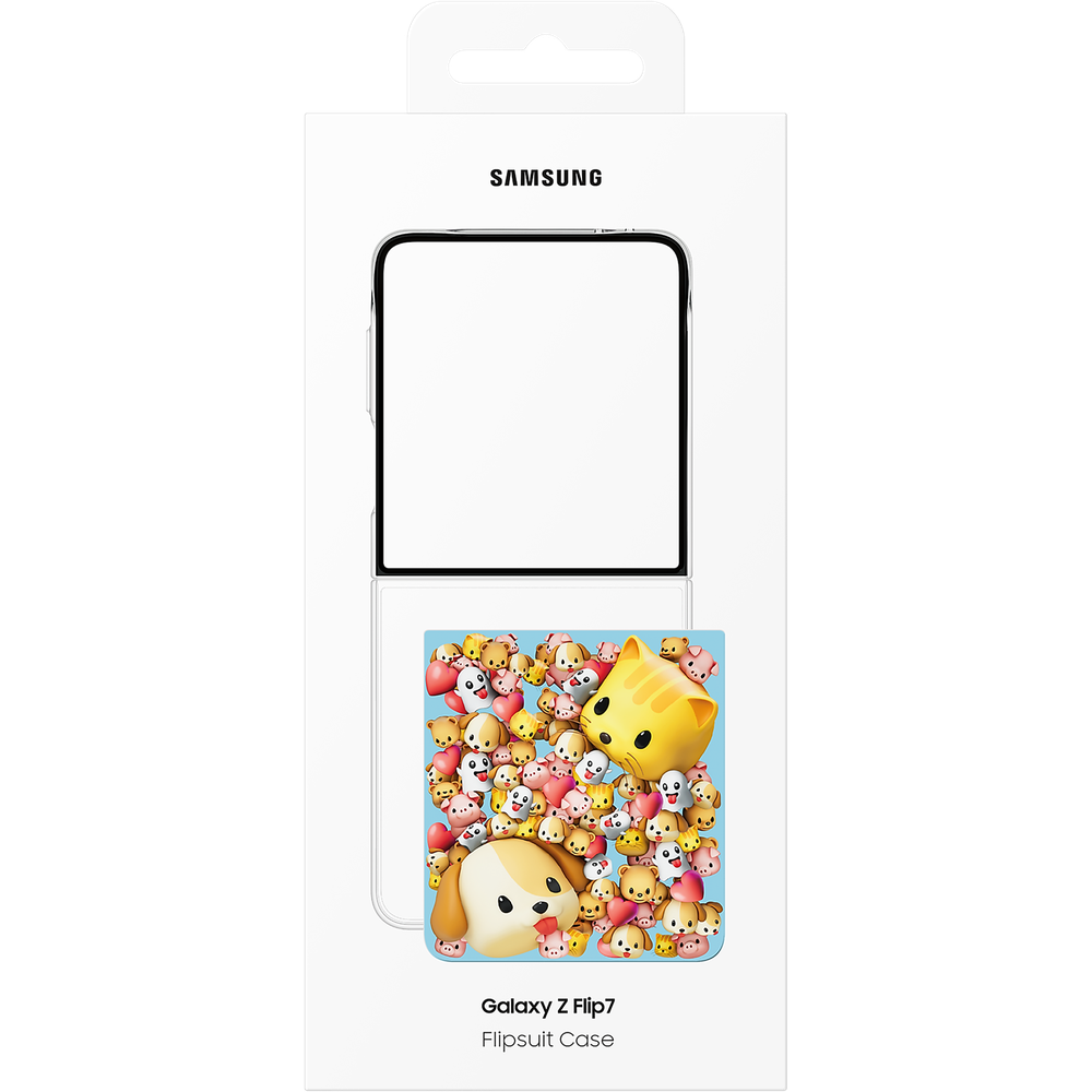 Samsung Galaxy Z Flip7 Flipsuit Cover - Transparant