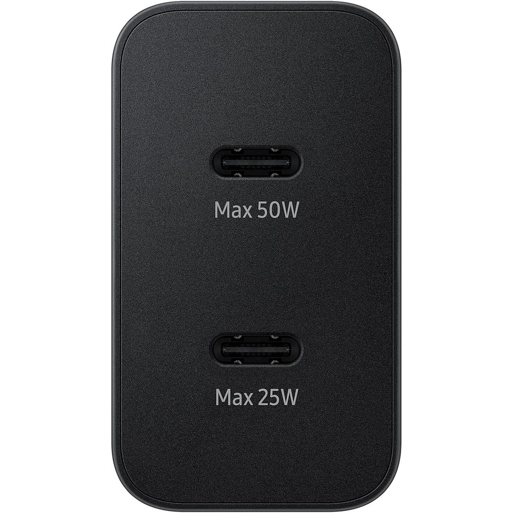 Samsung 50W USB-C Power Adapter Duo - Zwart - EP-T5020XBEGEU
