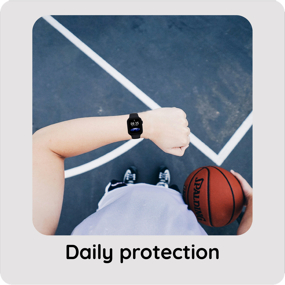 Apple Watch 40mm Screenprotector Gehard Glas - 2 Pack