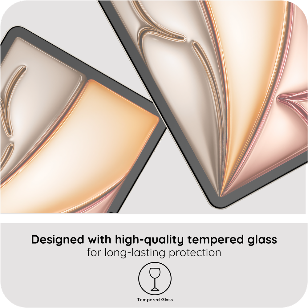 iPad Air 11 2024 (6th Gen) Screenprotector Gehard Glas