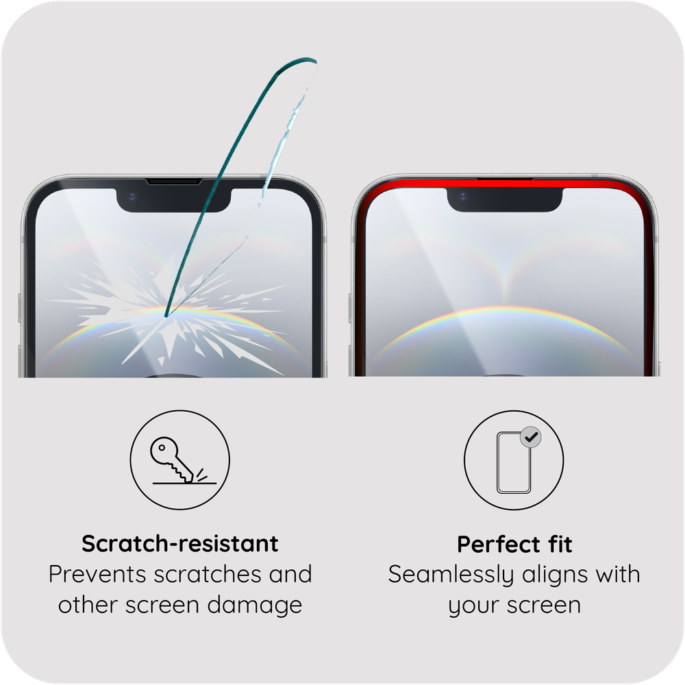 iPhone SE 2025 Tempered Glass Screenprotector Gehard Glas