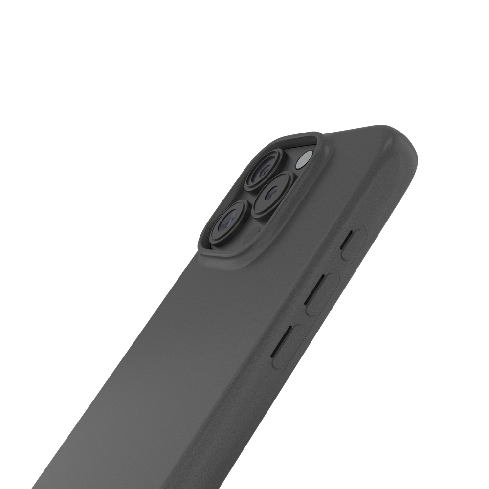 iPhone 16 Pro Soft GRS Case Back Cover - Zwart