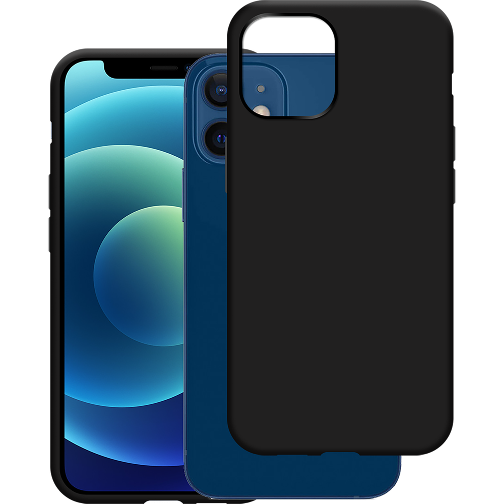 iPhone 12/12 Pro Back Cover - Zwart