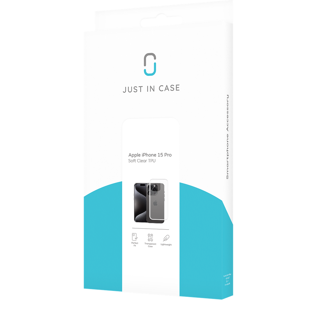 iPhone 15 Pro Back Cover - Transparant