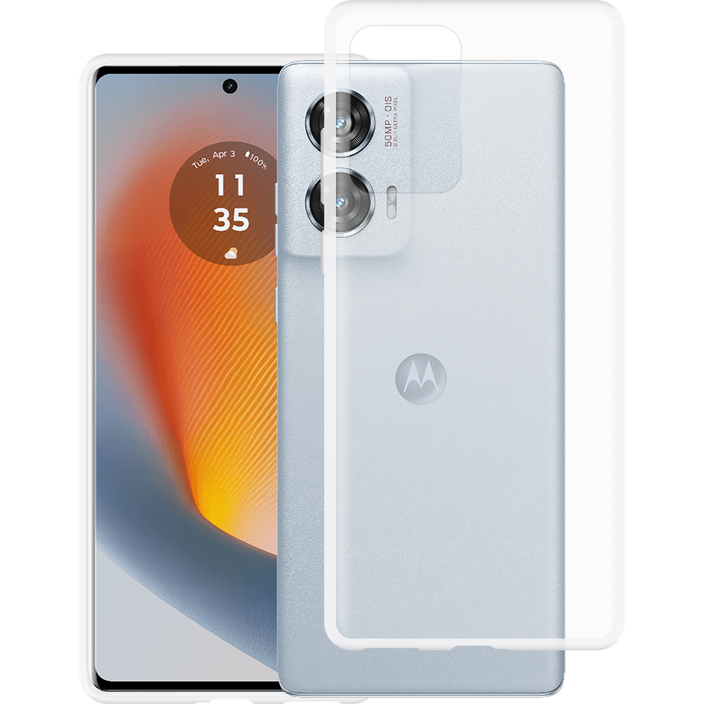 Motorola Edge 50 Fusion Back Cover - Transparant