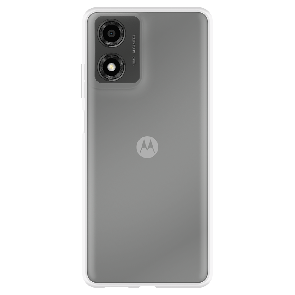Motorola Moto E14 Back Cover - Transparant