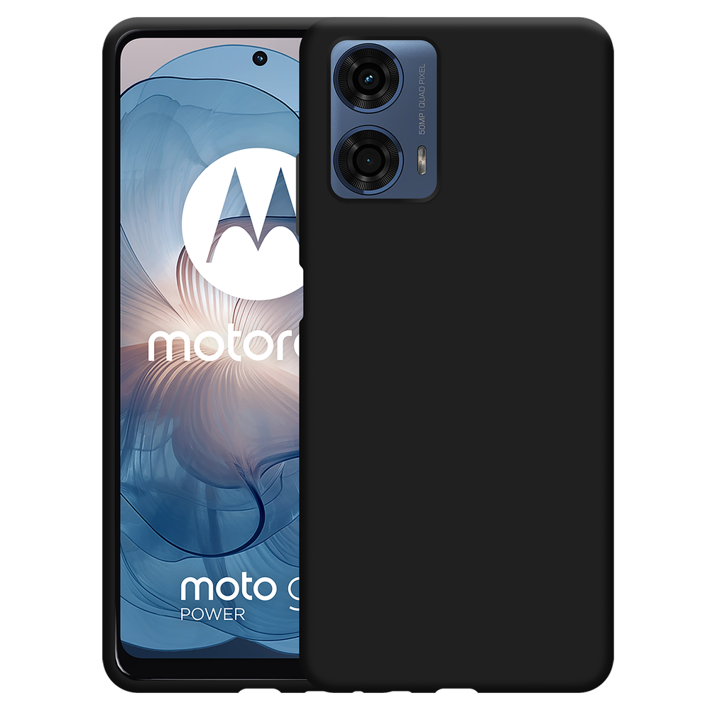 Motorola Moto G04/G04s/G24/G24 Power Back Cover - Zwart