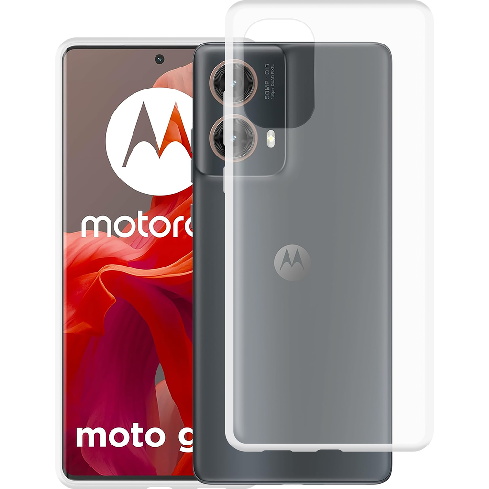 Motorola Moto G85 Soft TPU Case Back Cover - Transparant
