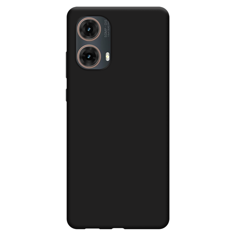 Motorola Moto G85 Soft TPU Case Back Cover - Zwart