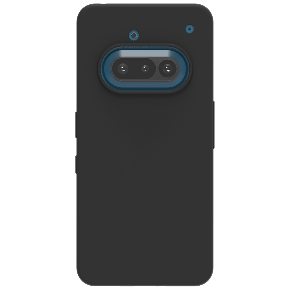 Nothing Phone (3a) Soft TPU Case Back Cover - Zwart