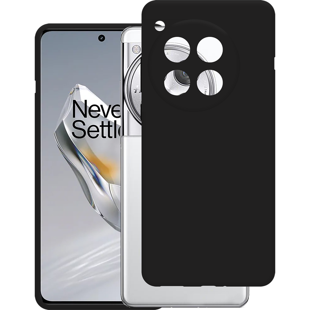 OnePlus 12 Back Cover - Zwart