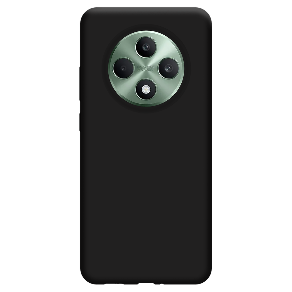 Oppo Reno12 F 5G Soft TPU Case Back Cover - Zwart