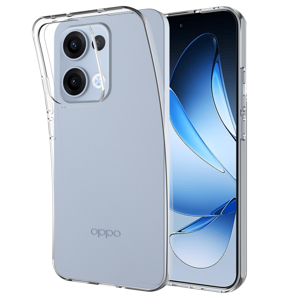Oppo Reno13 Soft TPU Case Back Cover - Transparant