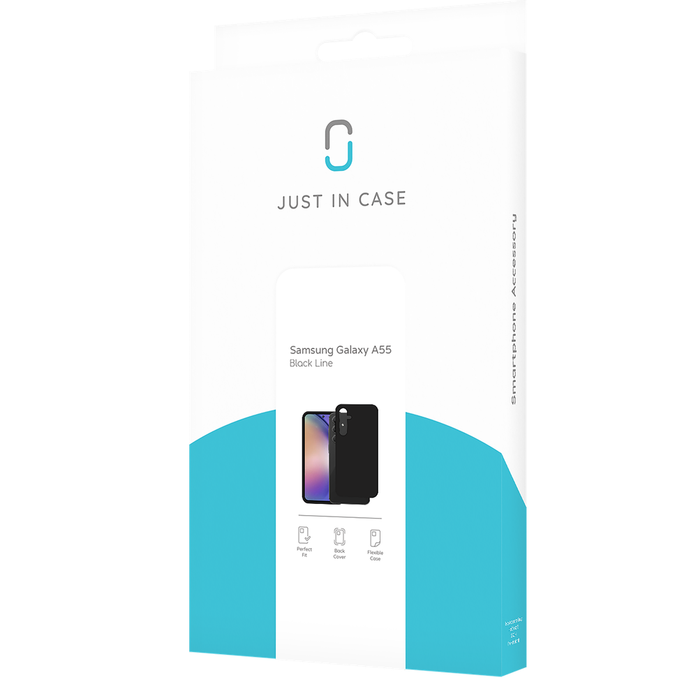 Samsung Galaxy A55 Back Cover - Zwart
