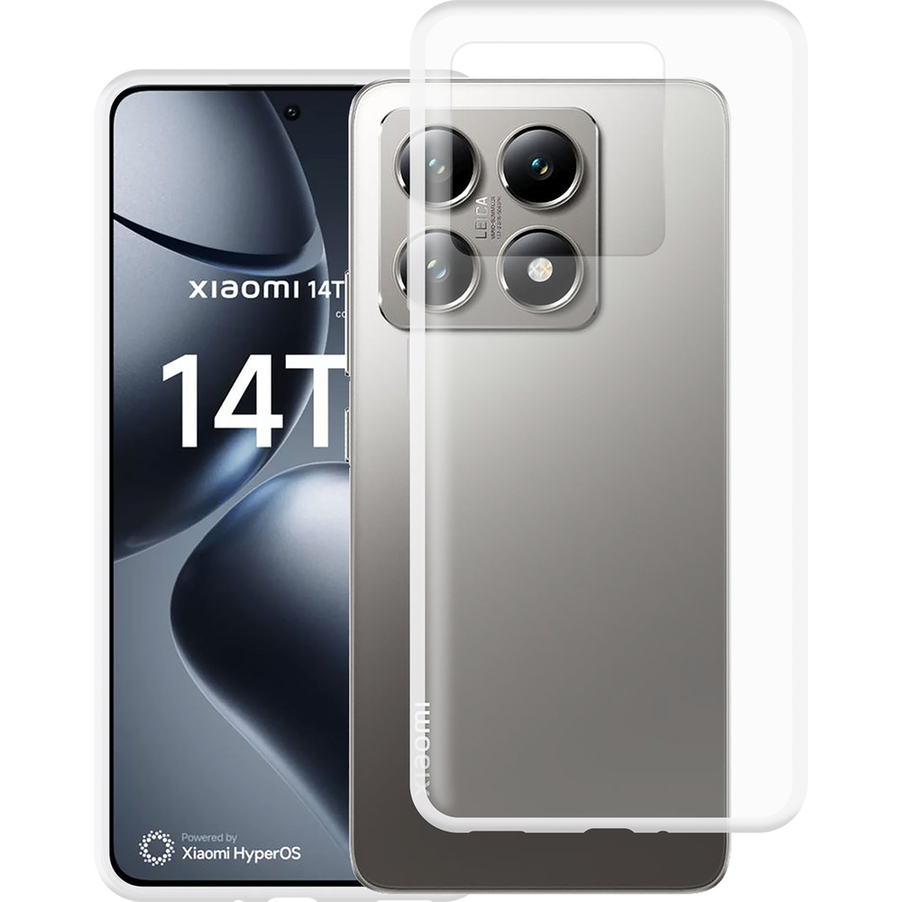 Xiaomi 14T Pro Soft TPU Case Back Cover - Transparant