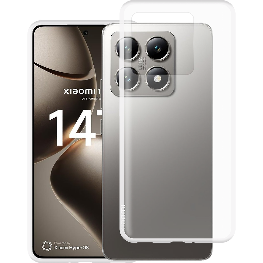 Xiaomi 14T Soft TPU Case Back Cover - Transparant