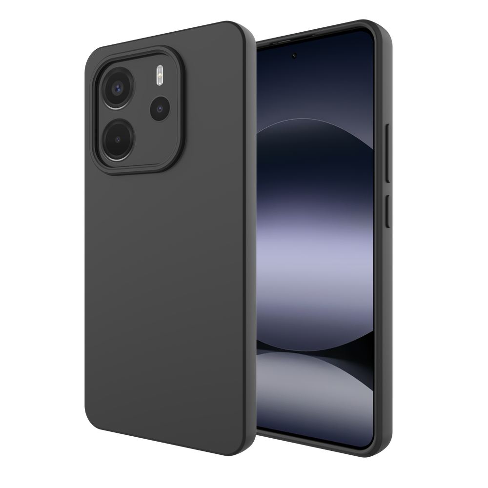 Xiaomi Redmi Note 14 4G Soft TPU Case Back Cover - Zwart