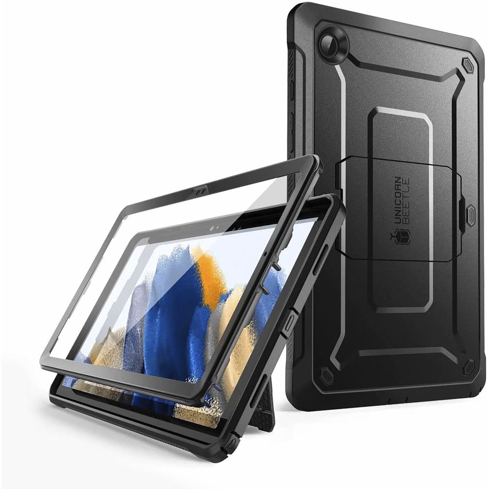 Supcase Hoes geschikt voor Samsung Galaxy Tab A9+ - Unicorn Beetle Pro - Zwart
