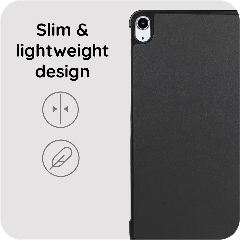 iPad Air 11 2025 / iPad Air 11 2024 Hoesje - Zwart