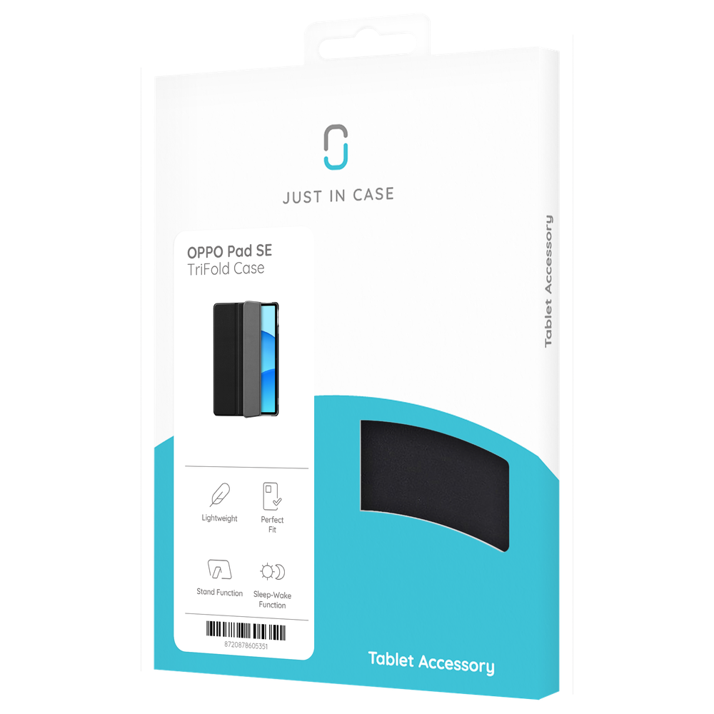 Oppo Pad SE Book Case - Zwart