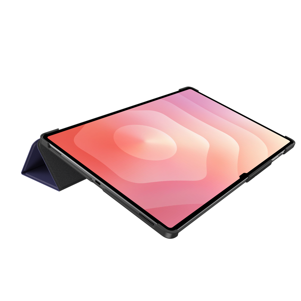 Samsung Galaxy Tab S11 Ultra - TriFold Smart Book Case - Blauw