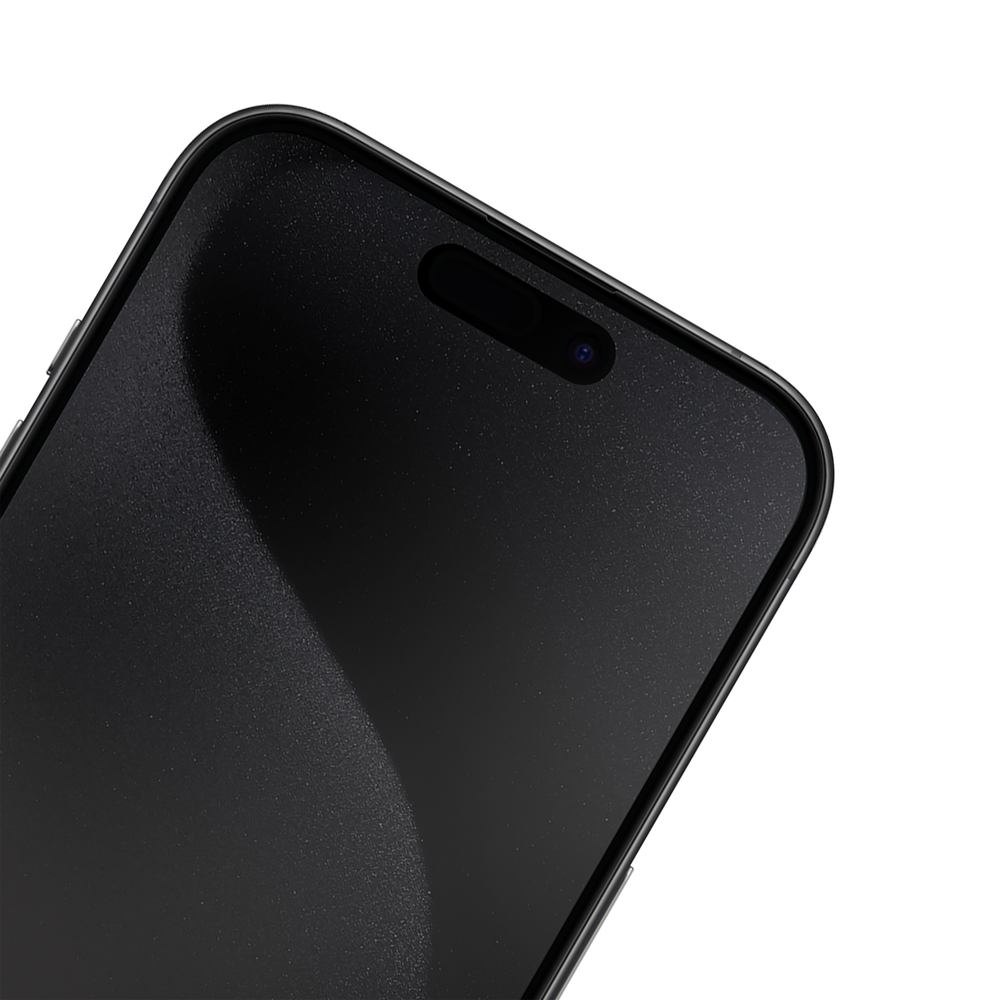 iPhone 15 Pro Screenprotector Gehard Glas Privacy
