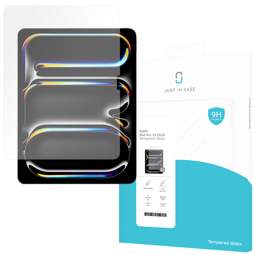 iPad Pro 13 2024 (7th Gen) Tempered Glass Screenprotector Gehard Glas - 2 Pack