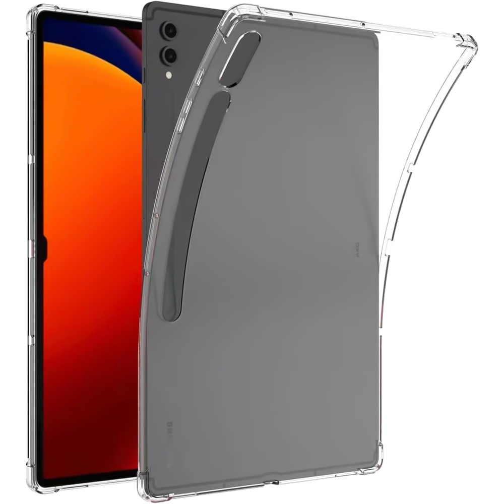 Samsung Galaxy Tab S9+ / S9 FE+ Hoesje - Transparant