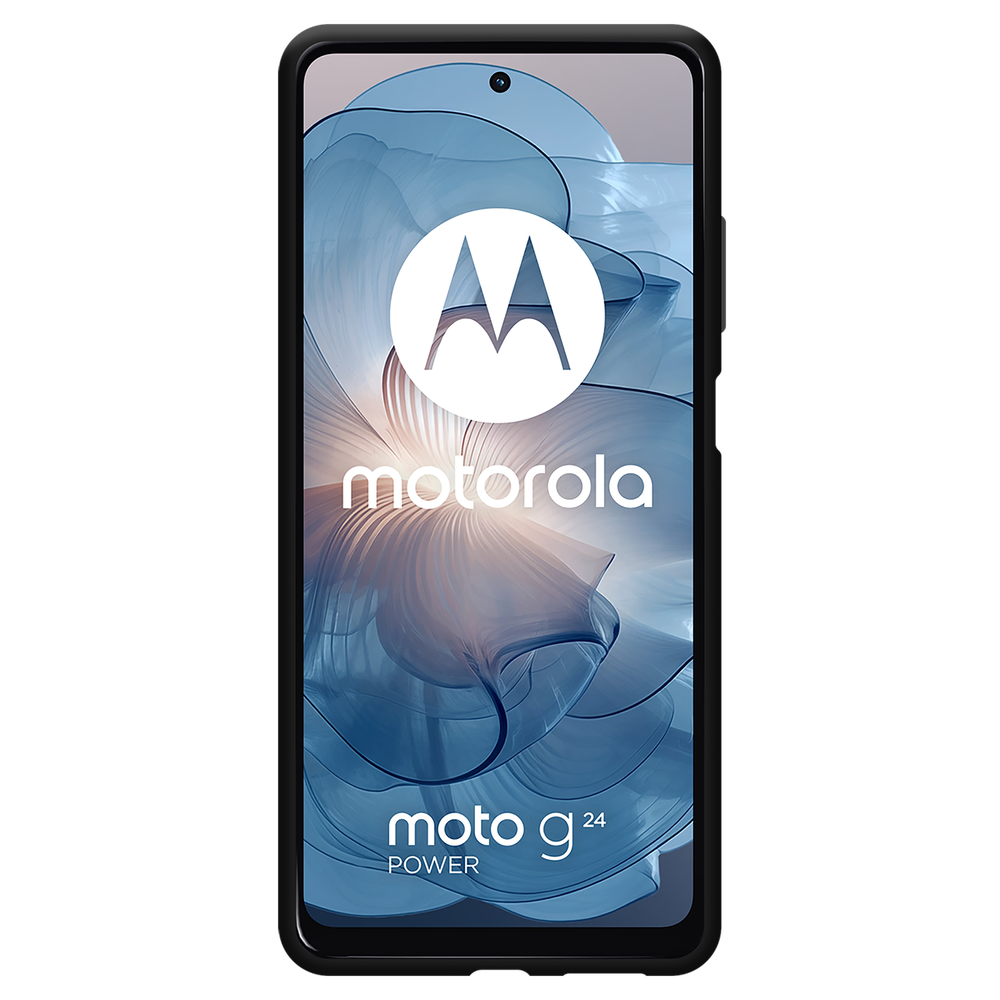 Motorola Moto G04/G04s/G24/G24 Power Back Cover - Zwart