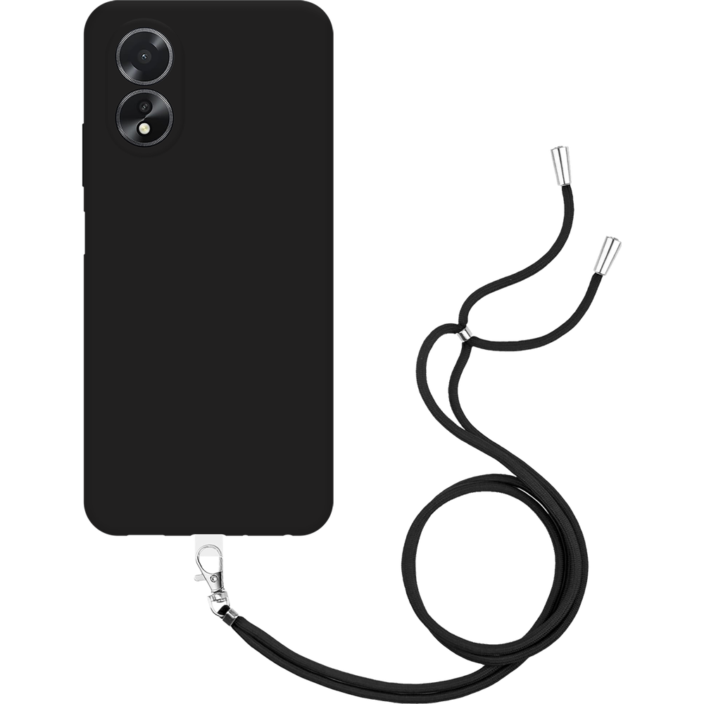 Oppo A38 4G / A18 4G Back Cover - Zwart