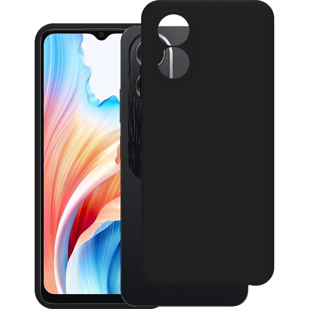 Oppo A38 4G / A18 4G Back Cover - Zwart