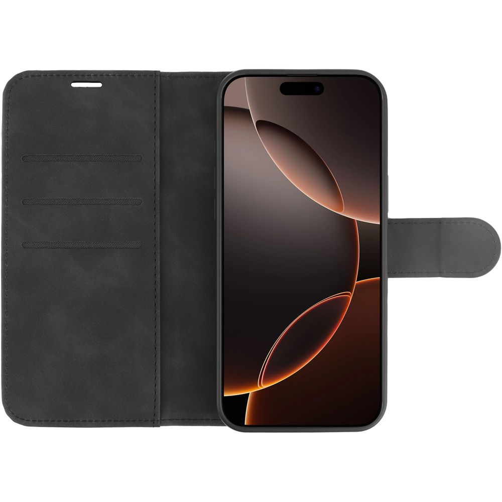 iPhone 16 Pro Wallet Hoesje MagSafe - Zwart