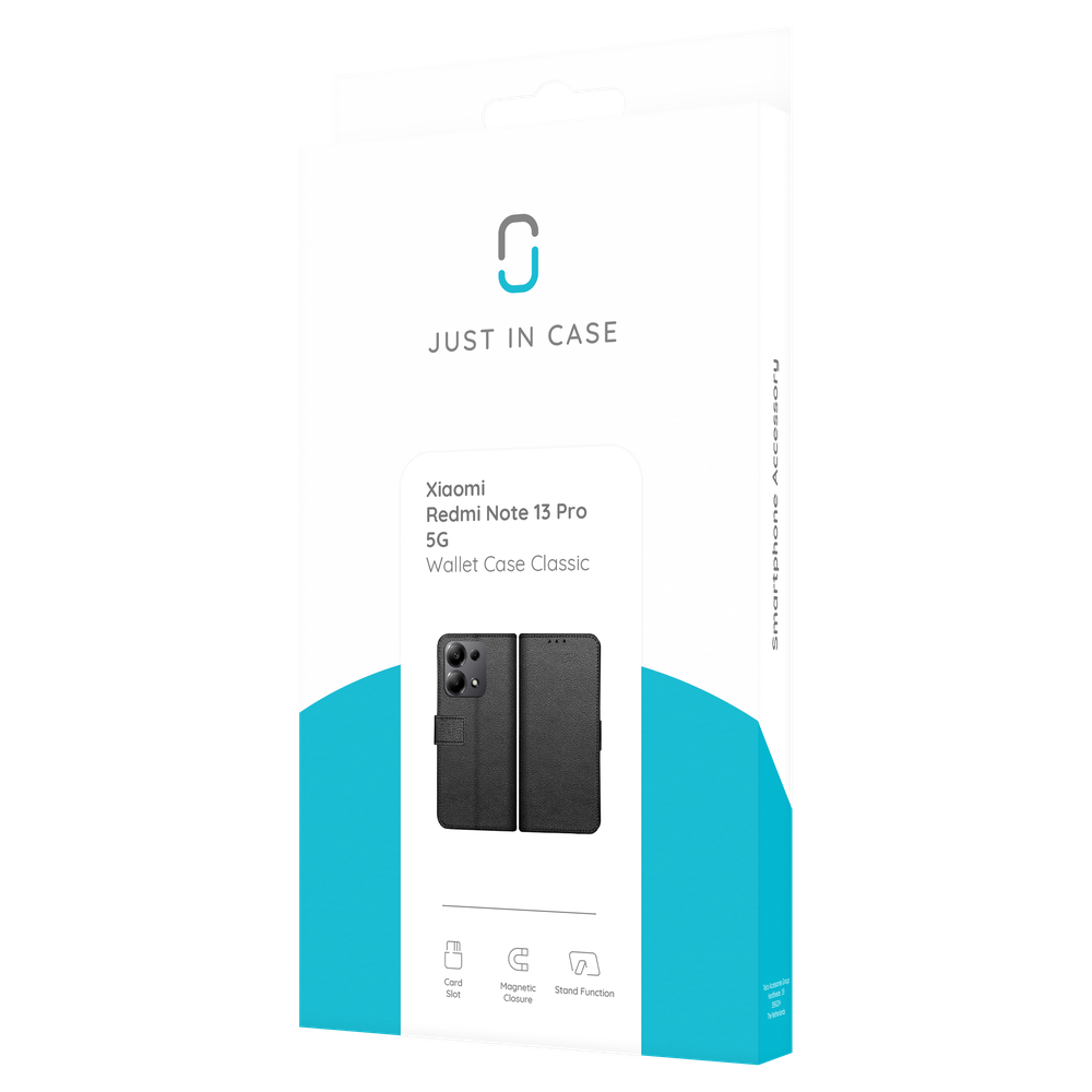 Xiaomi Redmi Note 13 Pro 5G Wallet Hoesje - Zwart