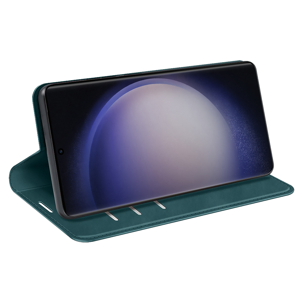 Samsung Galaxy S23 Ultra Wallet Hoesje - Groen