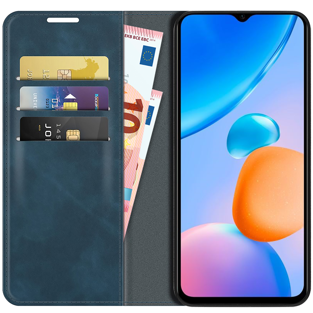 Xiaomi Redmi 10 5G Wallet Hoesje - Blauw