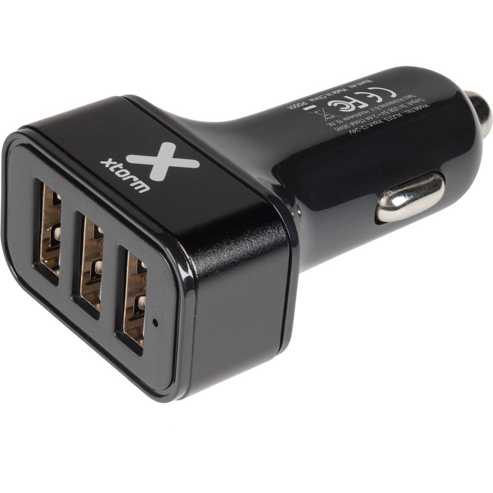 Xtorm Car Charger 3x USB 12W - 36W - AU202