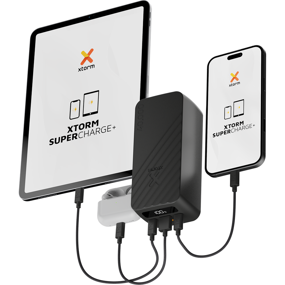 Xtorm 45W Go2 FastCharge Powerbank 40.000 mAh - Antraciet - XG2401