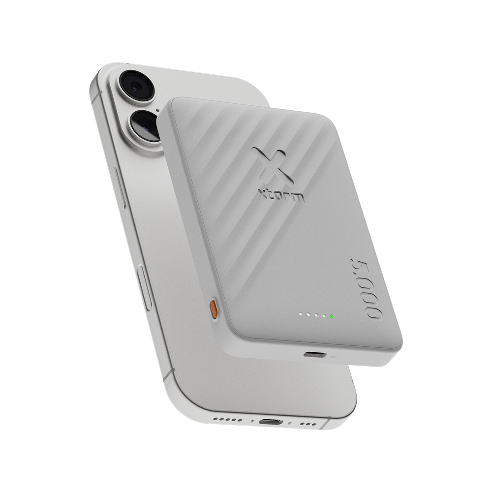 Xtorm Go2 Evolution Wireless Powerbank 5.000 mAh - Antraciet - XG2WPE057