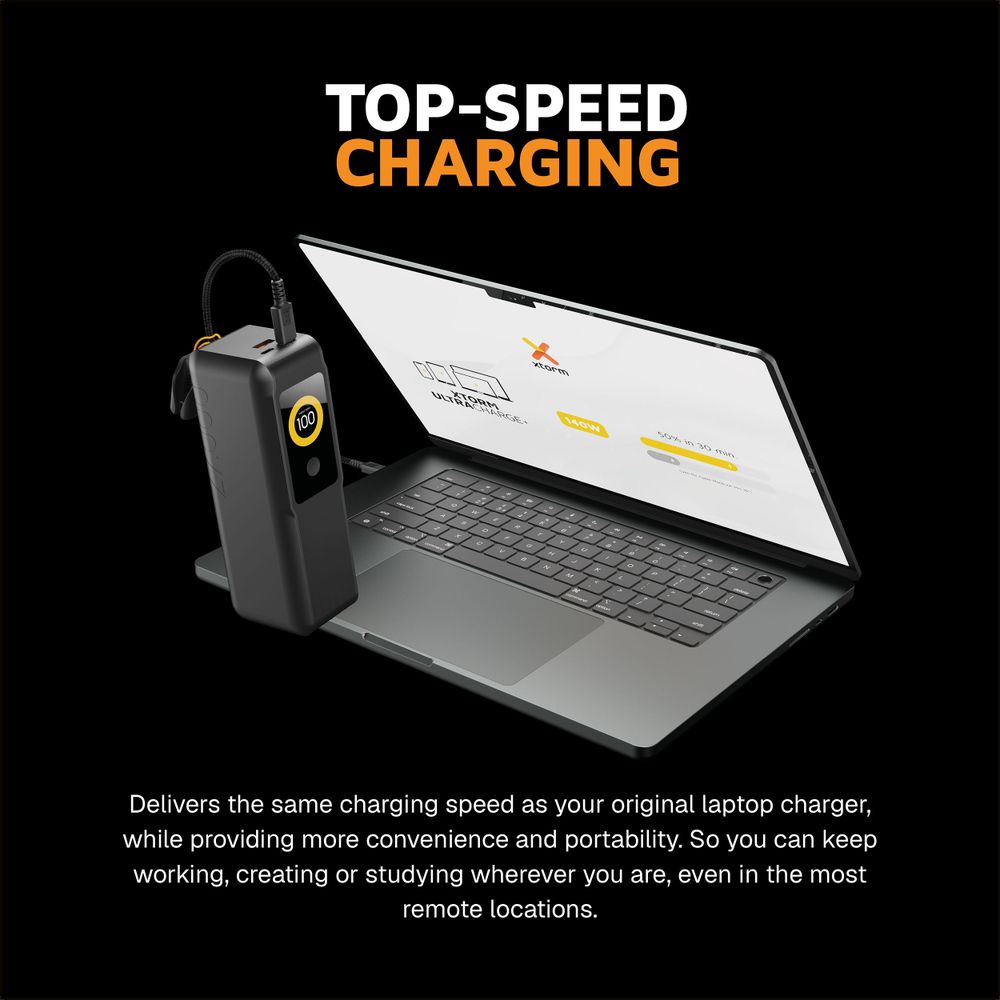 Xtorm NextGen6 - 140W Powerbank 27.000 mAh - Zwart - XNG271W140