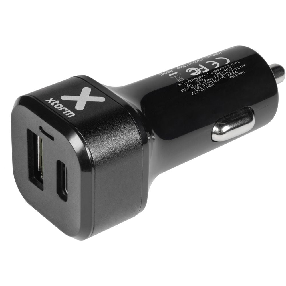 Xtorm Car Charger Pro USB-C + USB-A 30W - AU203